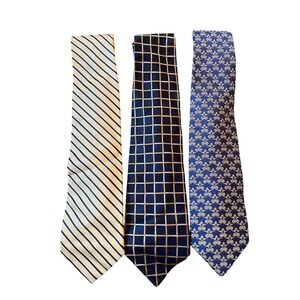 Tommy Hilfiger Nautica Lands End Neckties Men's Ties Bundle‎ Patterns